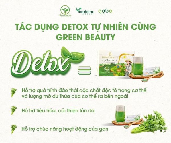 [Mẫu mới]Nước Ép Cần Tây Green Beauty