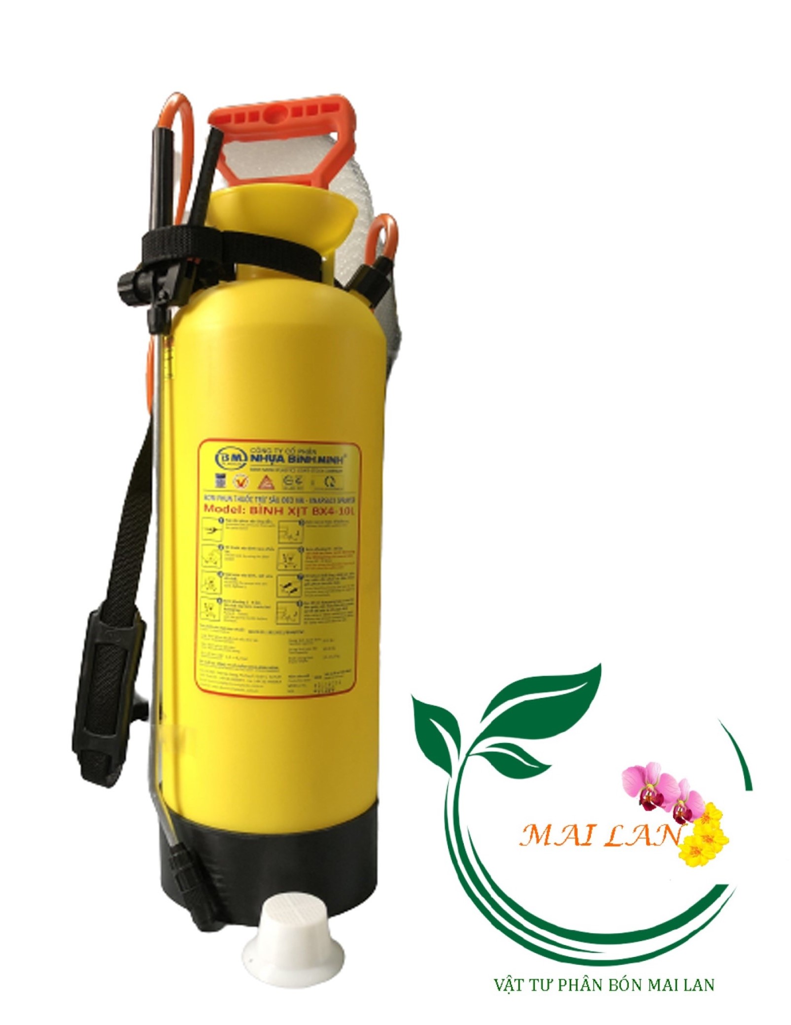 Bình xịt tưới cây Bình Minh 10 lít - #002C#