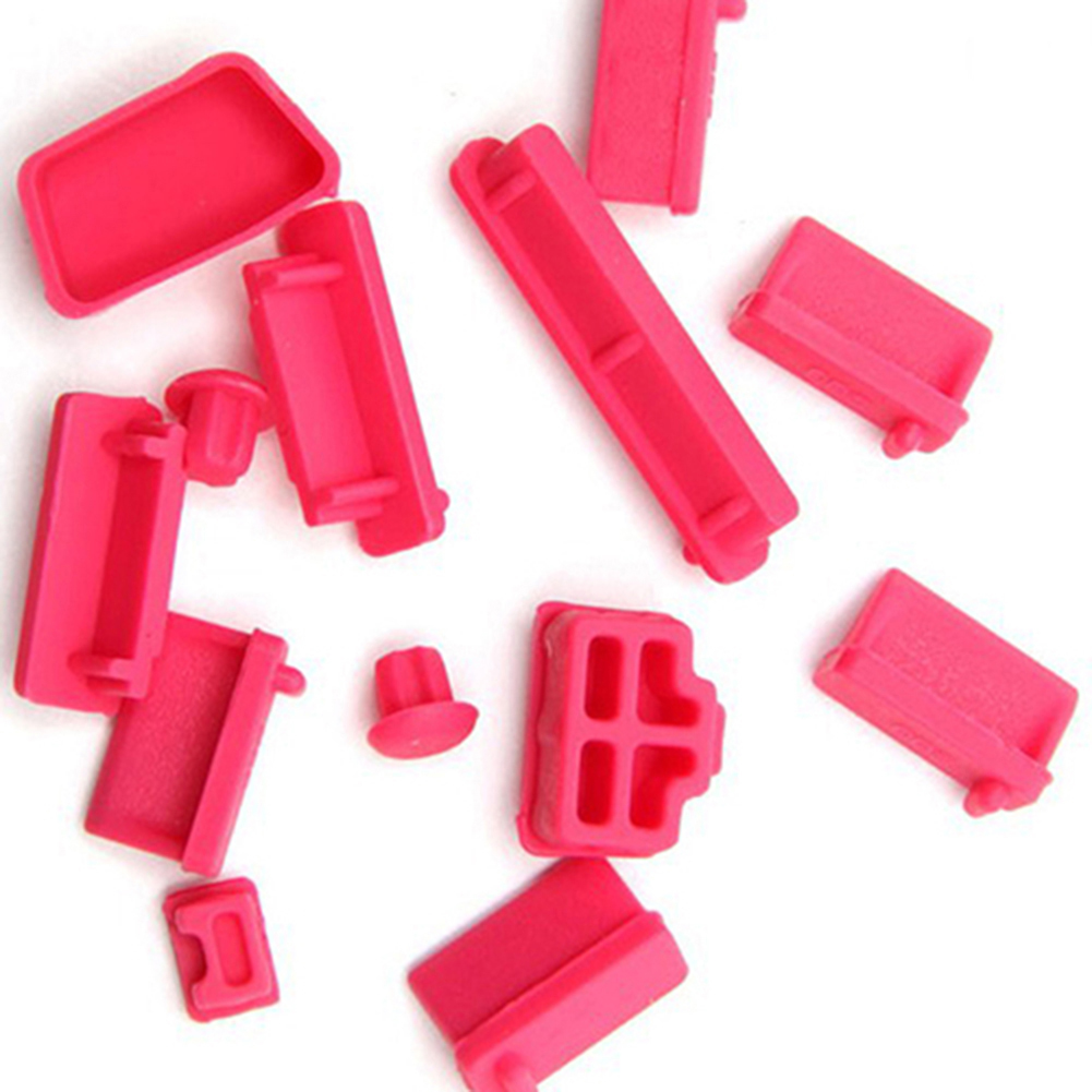 【New Arrivals】13Pcs Universal Silicone Anti Dust Port Plugs Cover ...