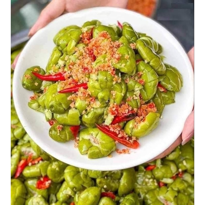 CÀ NA ĐẬP DẬP NGÂM KÈM MUỐI ỚT(500g)