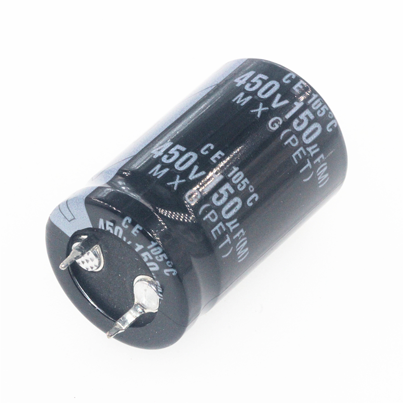 1 Chiếc Tụ Điện Điện Phân Nhôm 150UF 450V 150MFD 450Volt 25*30Mm