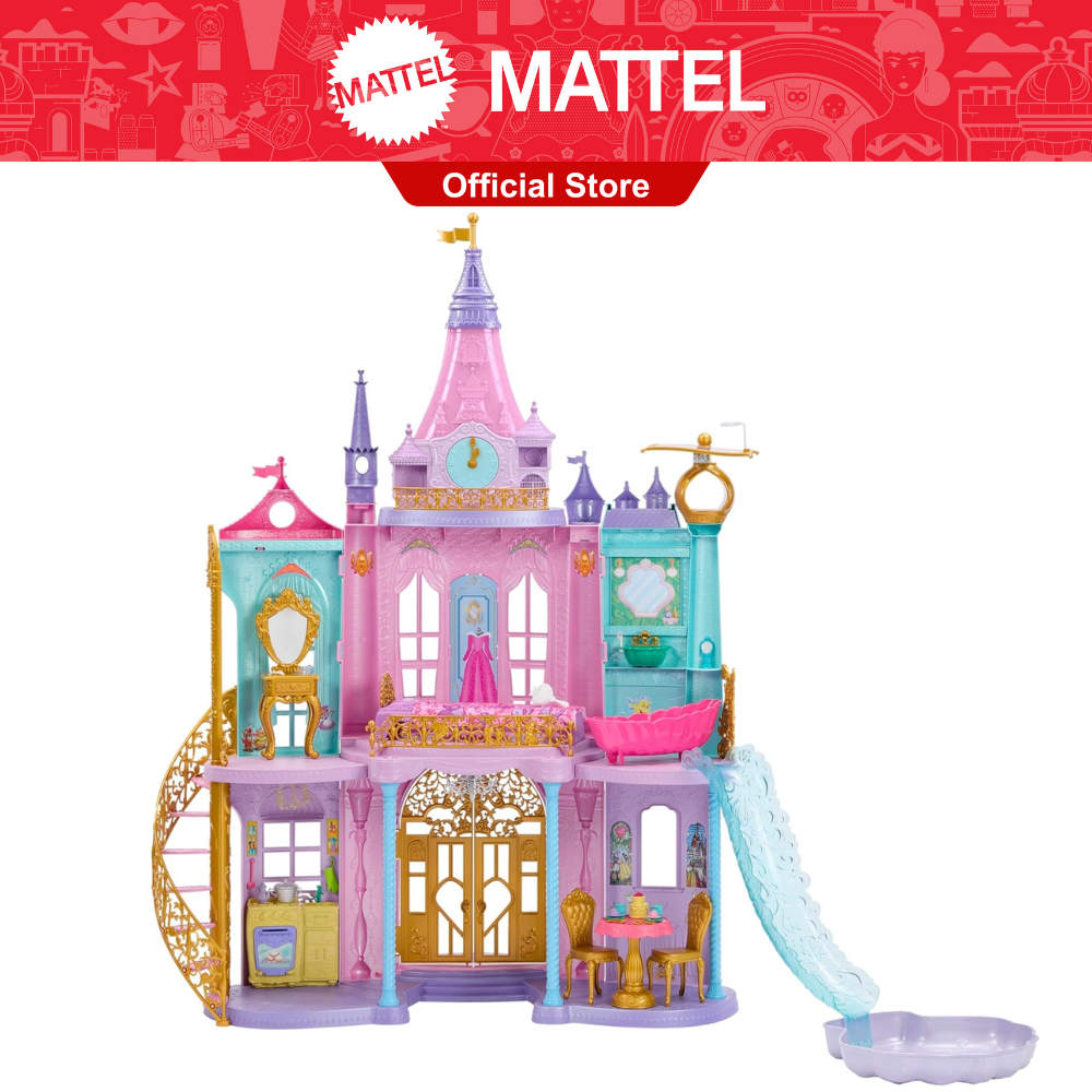 Disney Princess Castle Barbie Mattel Magical Adventure Disney