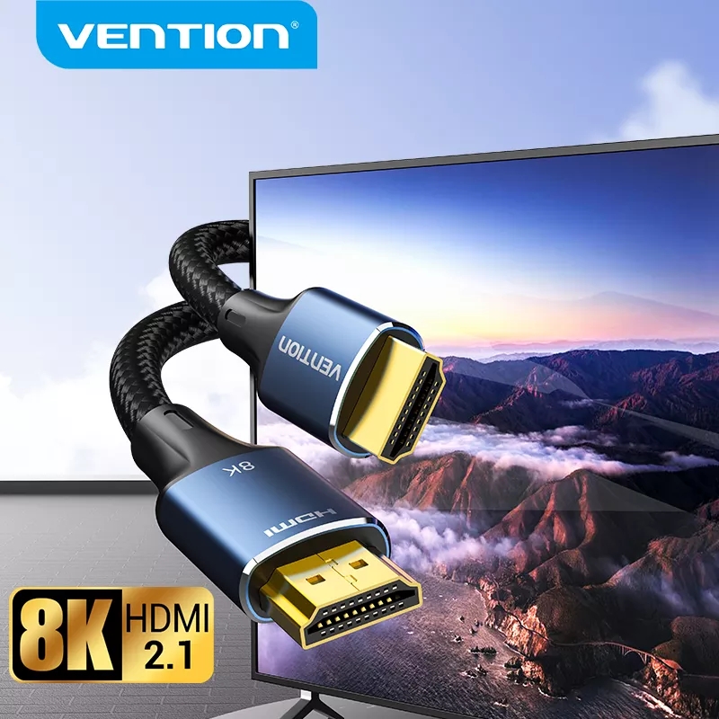 Vention Cáp HDMI 2.1 Cáp HDMI Sang HDMI 48Gbps Tốc Độ Cao 8K 60Hz 4K 120Hz