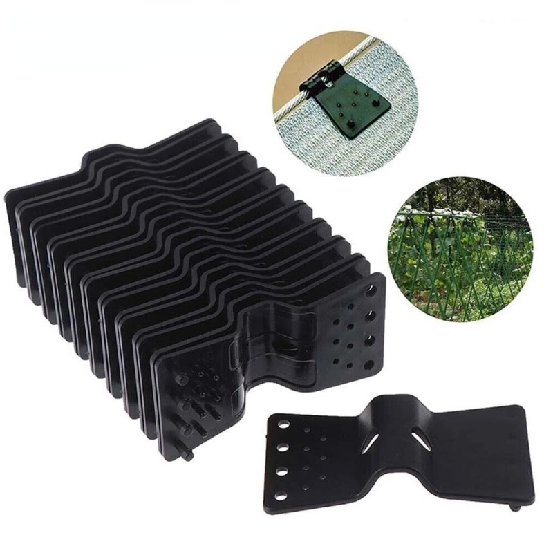 10/20/30/50pcs Sun Shade Net Clips Farming Shade Tool Butterfly Clips