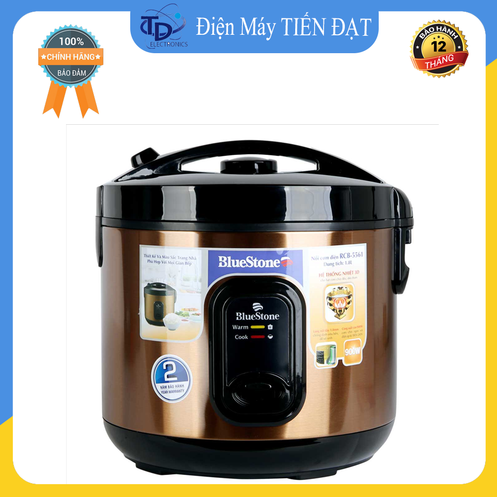 Nồi Cơm Điện Bluestone 1.8 lít RCB-5561