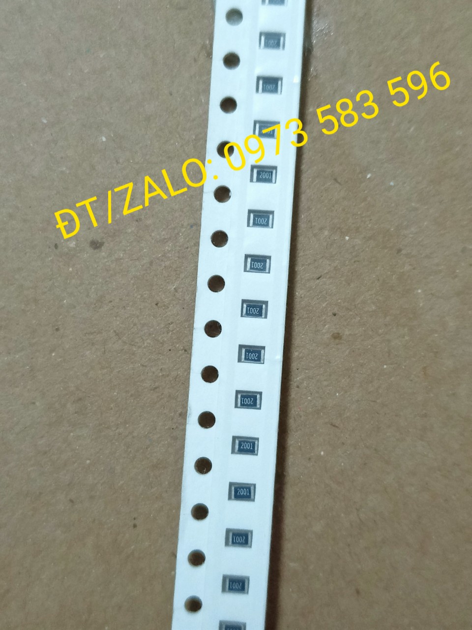 Điện trở dán 2001 2kω 0805 1/8w
