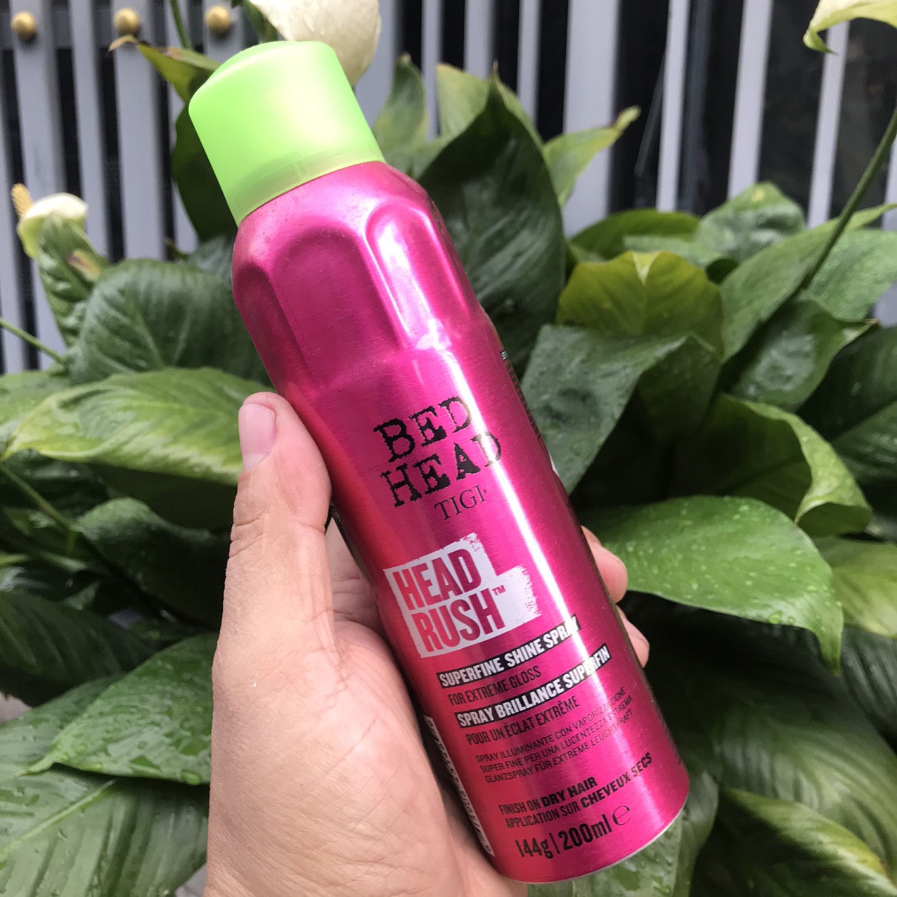 [HCM]Xịt siêu bóng Headrush Shine Adrenaline Tigi Bed Head 200ml