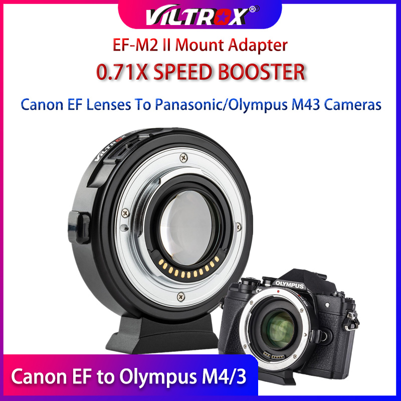 EF-M2 II Reducer Speed Booster Lens Adapter To MFT M43 Camera - View #13