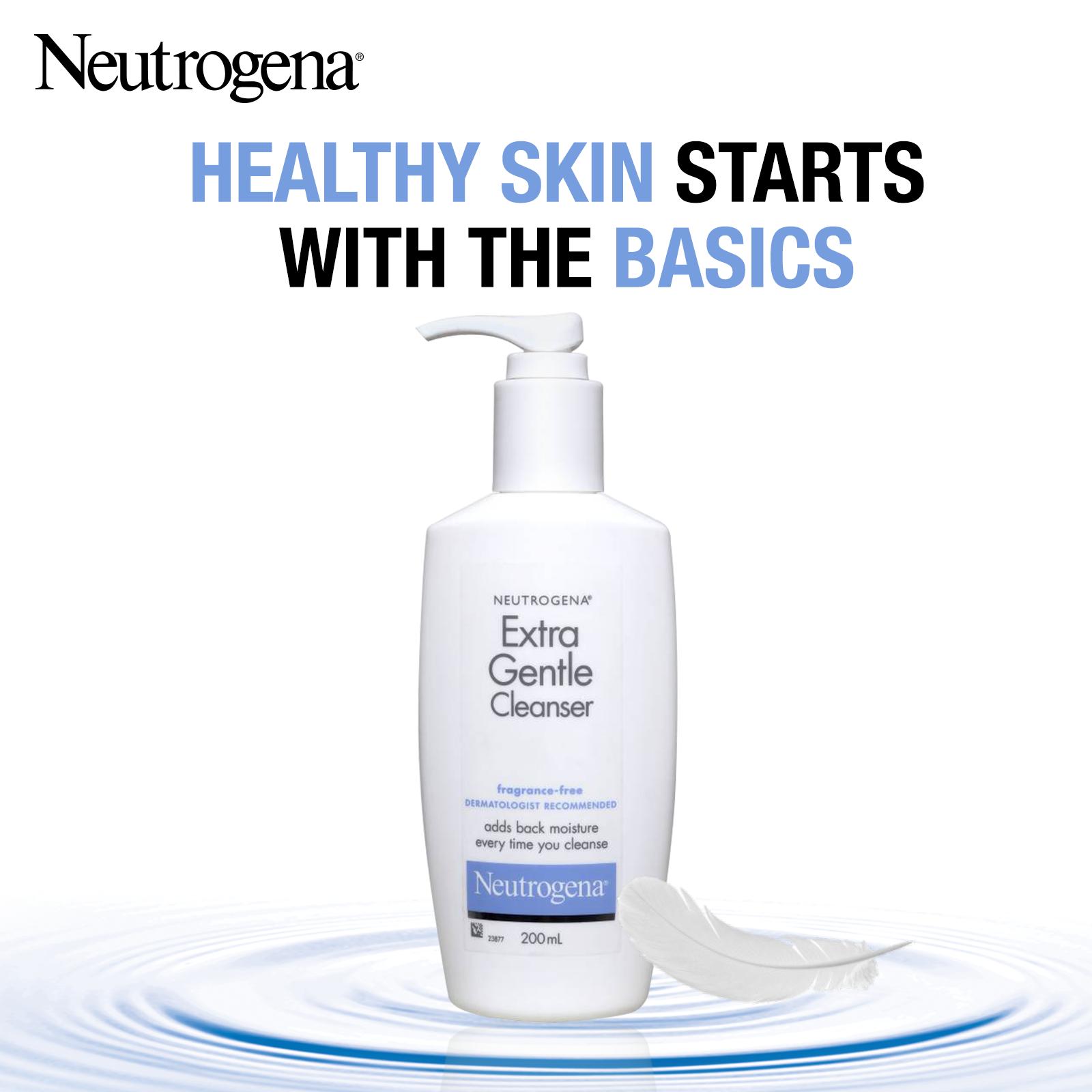 neutrogena extra gentle cleanser 200ml