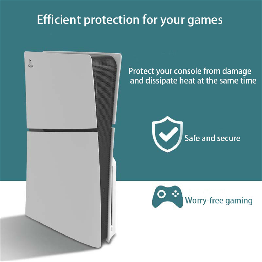 Console Side Dust Proof Filter Cover Dust Net And Cooling Vents Dirty Prevent mesh For PS5 Slim