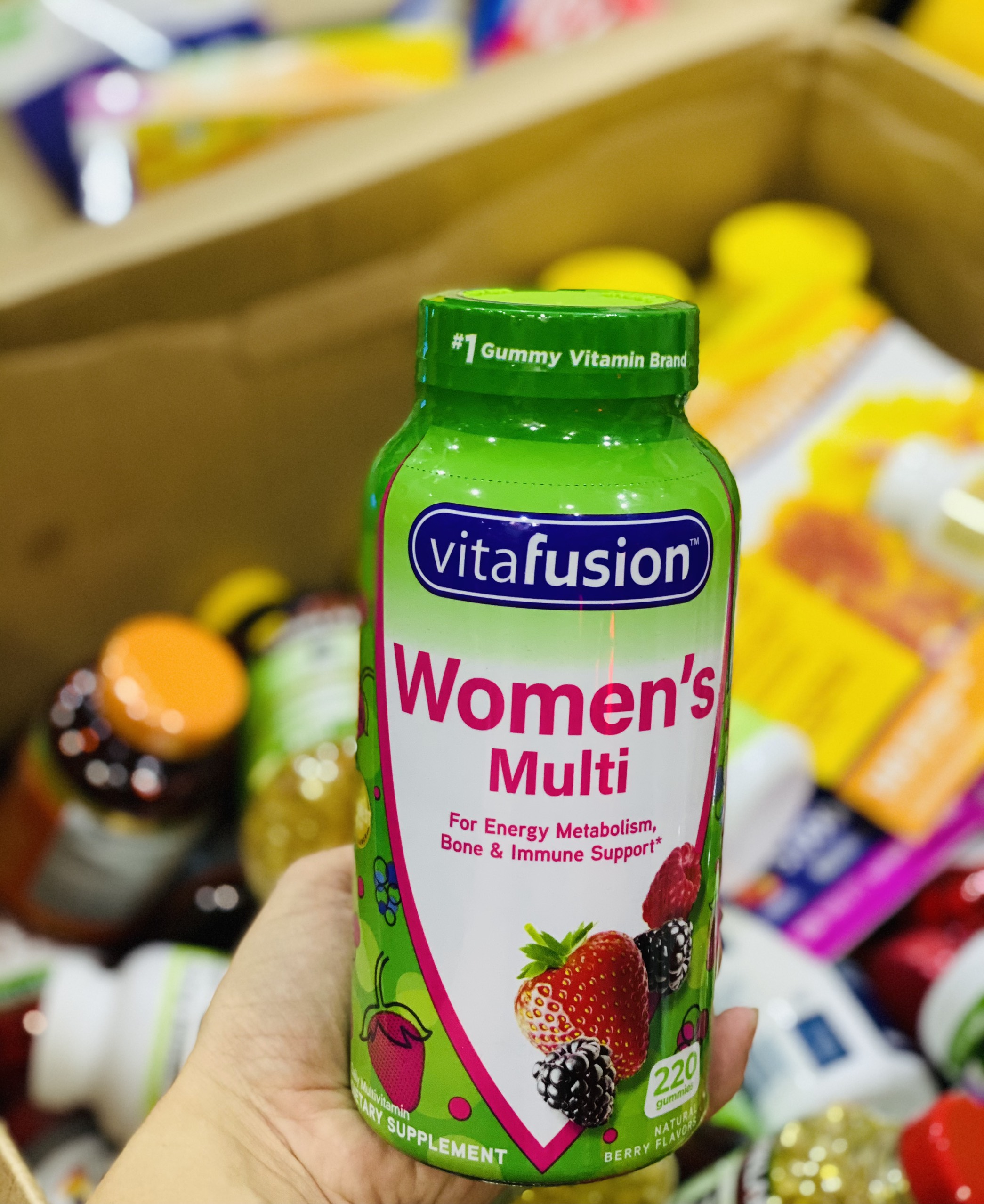 𝐊𝐄̣𝐎 𝐃𝐄̉𝐎 𝐕𝐈𝐓𝐀𝐅𝐔𝐒𝐇𝐈𝐎𝐍 𝐌𝐔𝐋𝐓𝐈𝐕𝐈𝐓𝐄𝐒 VITAMIN DÀNH CHO PHỤ NỮ VITAFUSION™ WOMEN