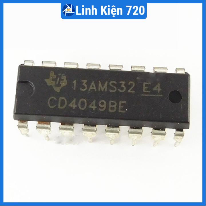IC CD4049BE DIP16 chân cắm