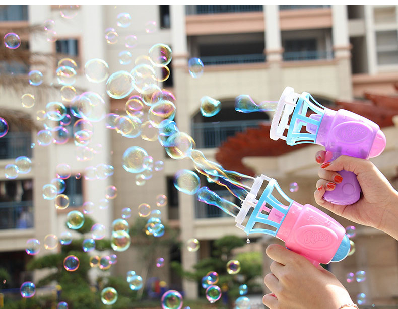 TOYSMARS Bubble Toys Electric Bubble Machine Automatic Bubble Maker Machine Electric Bubble Toy Outdoor Play Baby Kids Toys