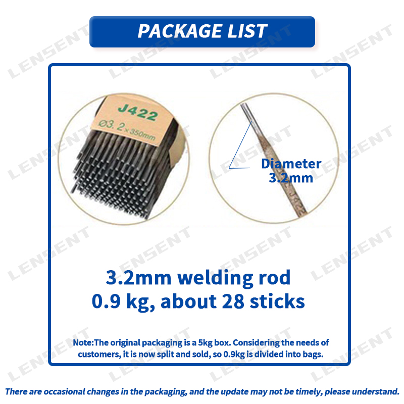 Lensent Gold Bridge Electrode J422 Welding Rod Pig Iron Electrode