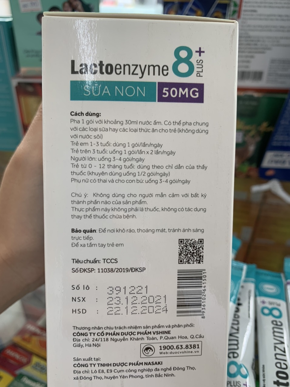 Lacto Enzyme 8+ Plus
