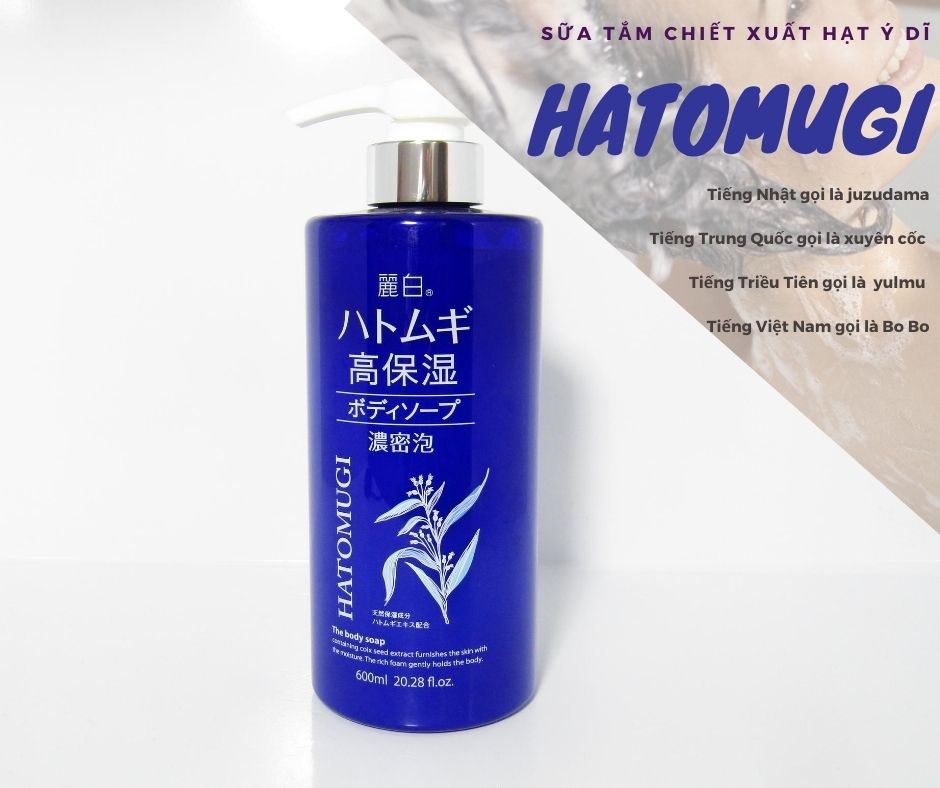 Sữa tắm Hatomugi (vỏ xanh)