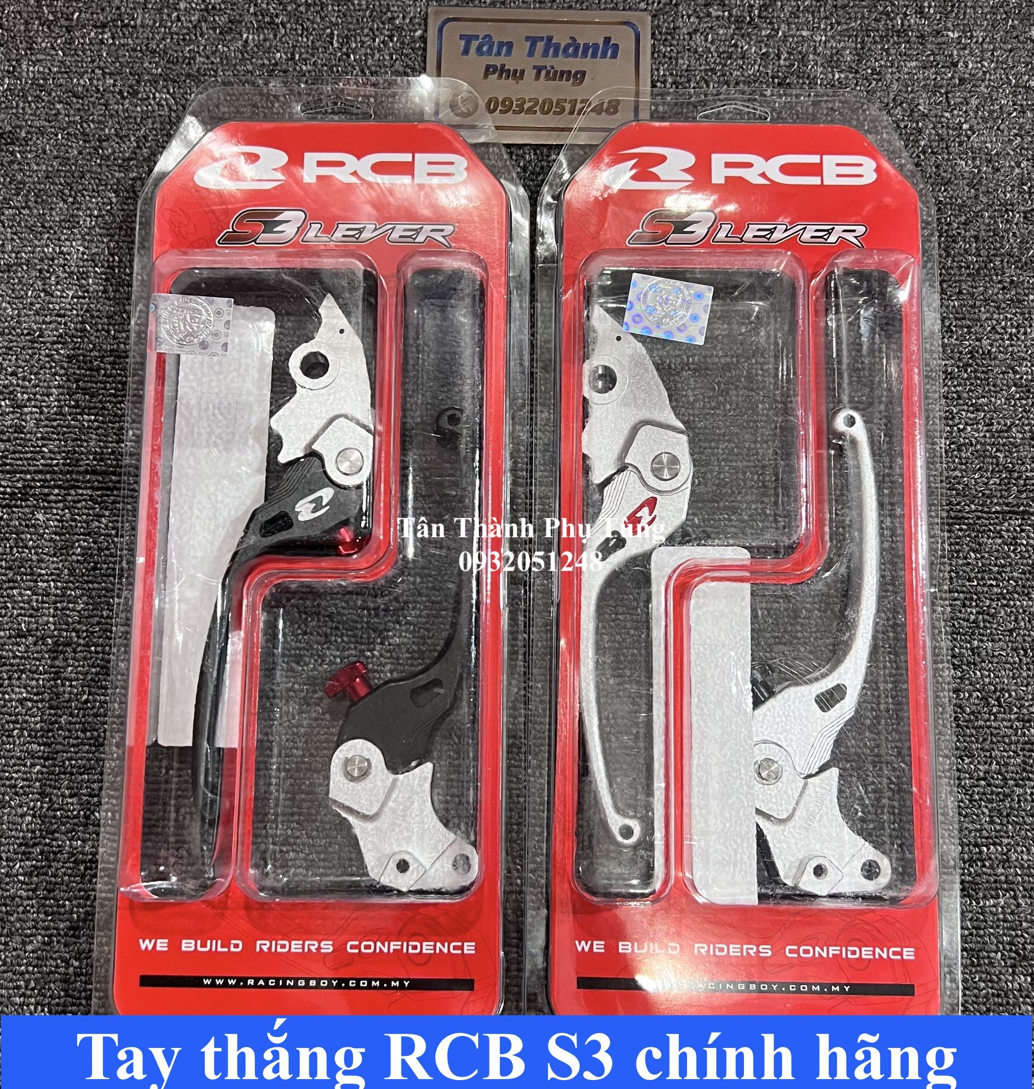 Tay thắng RCB S3 Air Blade chính hãng-1 cặp
