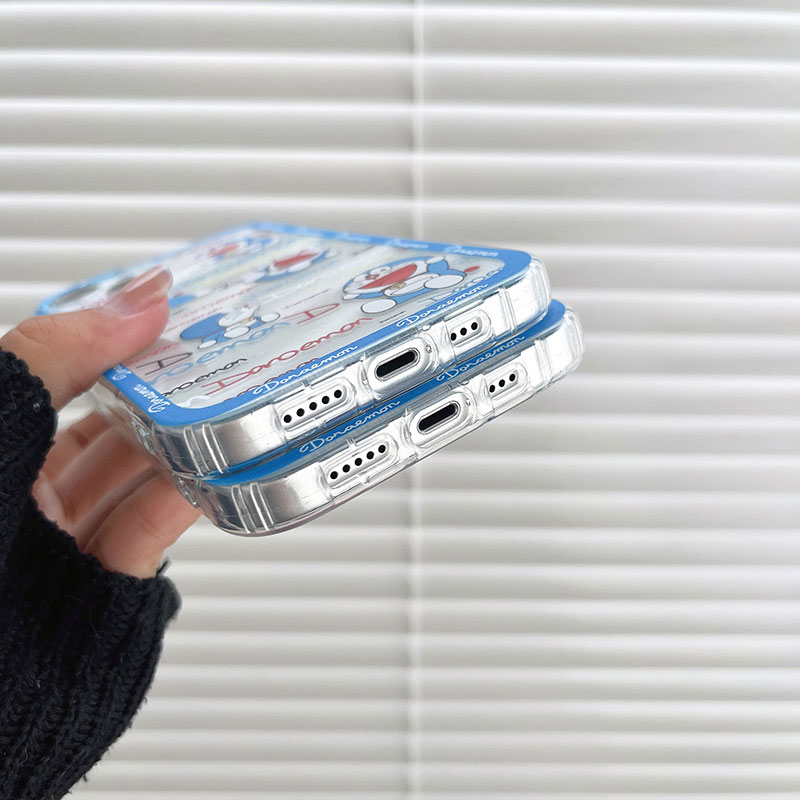 Phone Casing Redmi Note 13 pro 5g Note13 pro+ 5g Cute Cartoon Doraemon Pattern Shockproof Clear Soft Silicone Case Redmi Note 13pro+ Note13 pro 5g Classic Phone Casing Cover