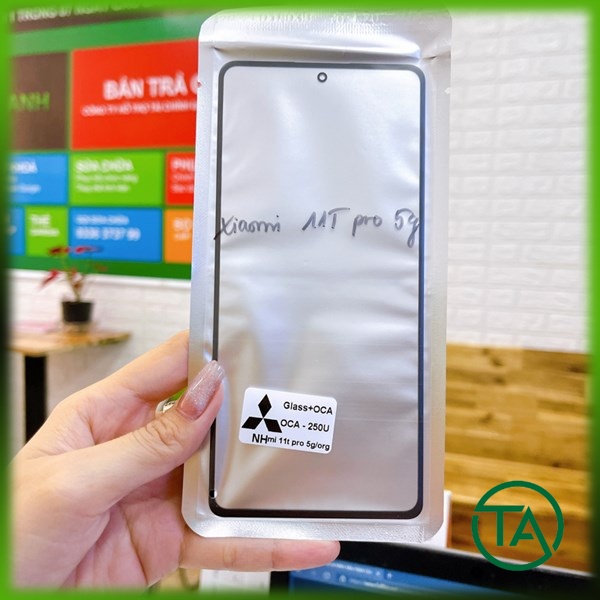 Kính ép oca xiaomi 11t pro 5g