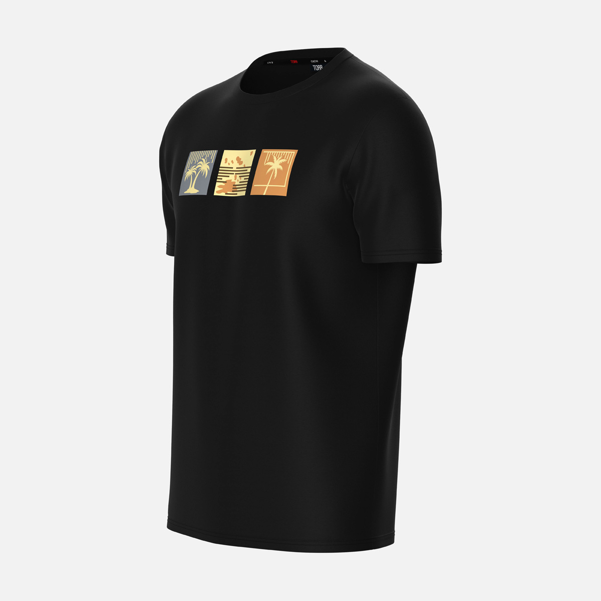 TORR Black Men's T-shirt.