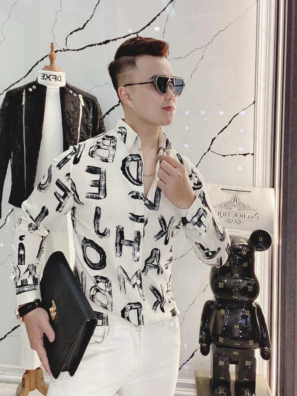 Sơ mi nam 3d ngực hình cực chất chơi
