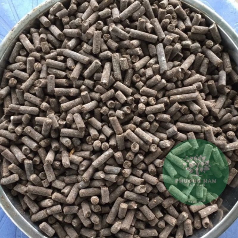 Phân trùn quế dạng viên nén 1kg -dùng bón cây