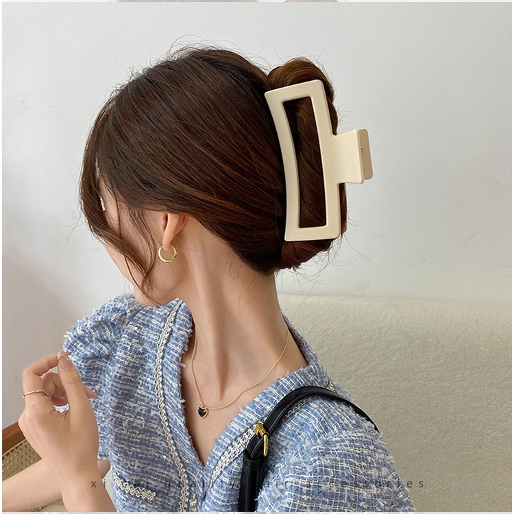 Kẹp Tóc Dạng Vuông Cỡ Lớn Đa Năng Tiện Dụng