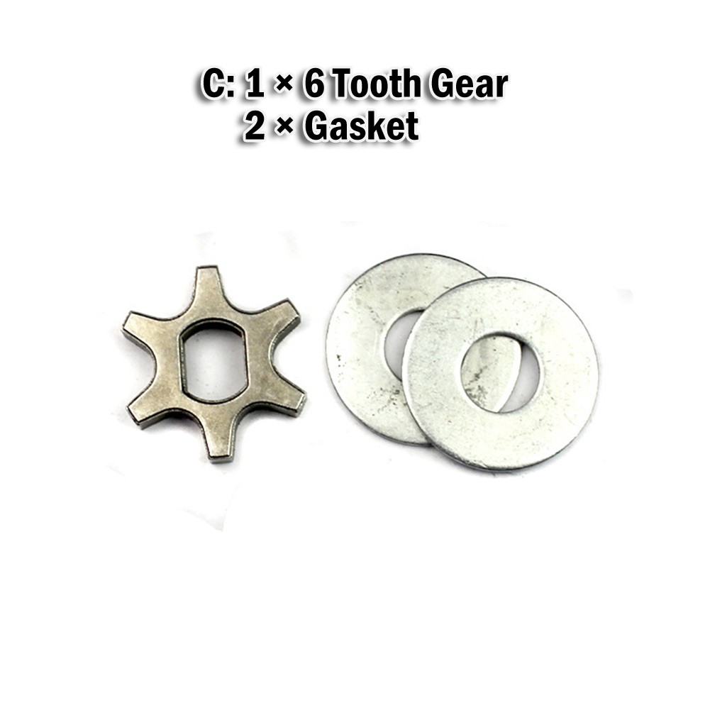 Durable Metal Electric ChainSaw Sprocket 5016 6 Tooth Gear for Chainsaw Large inventory hot selling