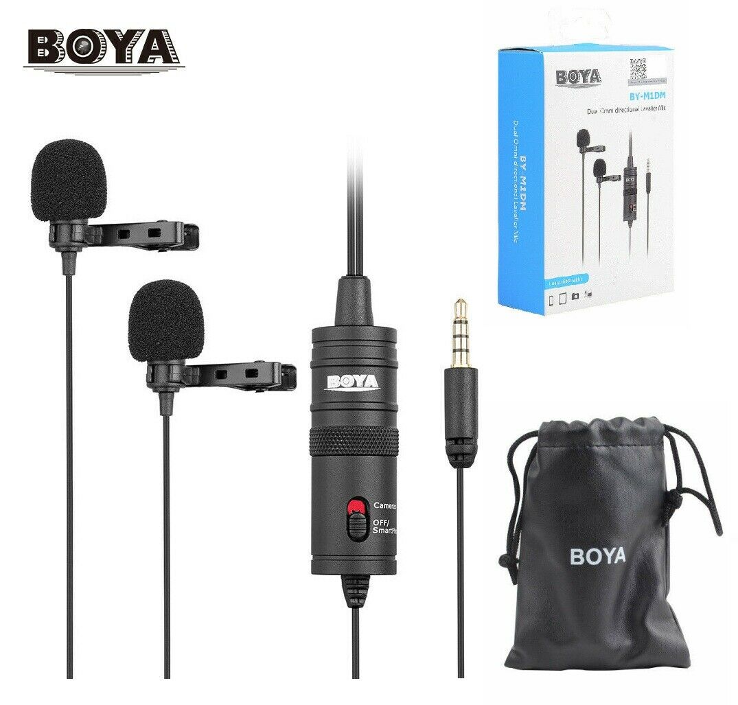 Micro cài áo có dây boya by-m1dm