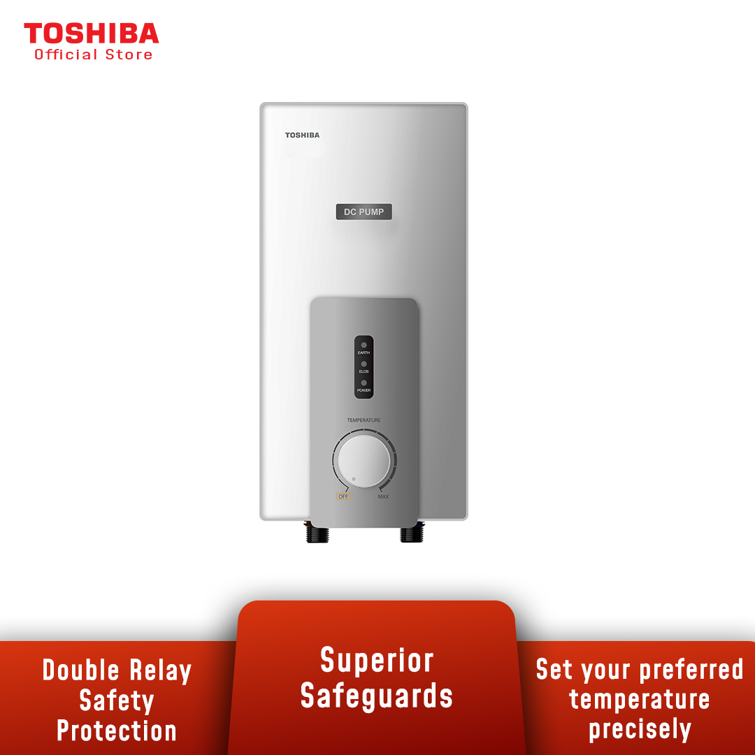 Toshiba DSK38S3MW Instant Electric Water Heater (With Pump) Lazada