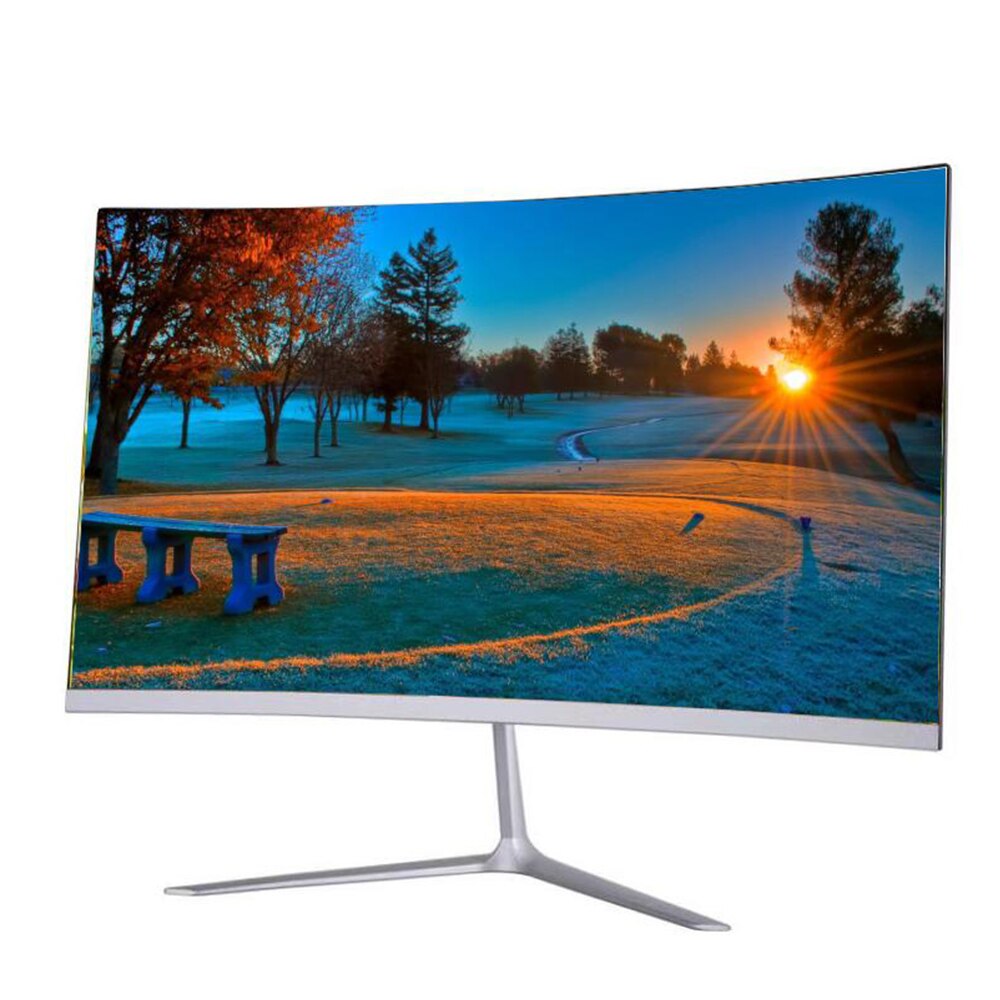 Kabbient Màn hình Led phẳng không khung 32 inch với màn hình chơi game 75hz 27 inch không cong Máy tính để bàn SAMSUNG Màn hình