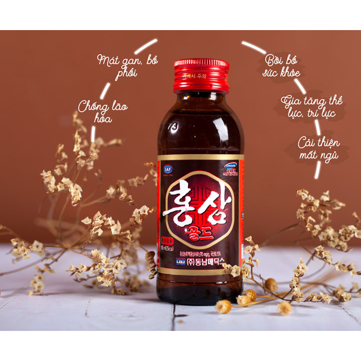 [K2V Shop] Combo 10 Chai Nước Hồng Sâm Korea Red Ginseng 100ml