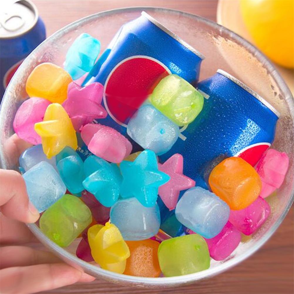 Plastic Whiskey Chilling Stone Cooling Rock For Drinks Z3J8 Ice Cube Reusable