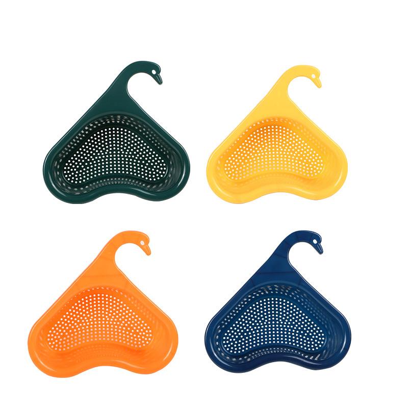 Kitchen sink filter rack creative sink drain basket hanging drain rack kitchen leftover soup filter household kitchen utensils