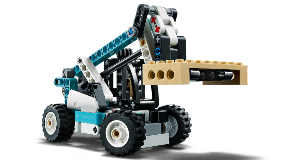 【Official】 LEGO 42133 Technic Telehandler 7+
