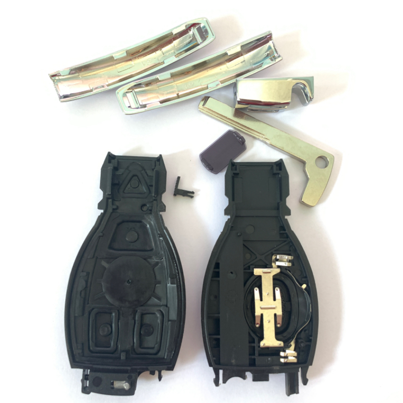 LT Outstanding Mercedes Benz updating 3 buttons remote key casing for replacing BGA NEC smart key shell