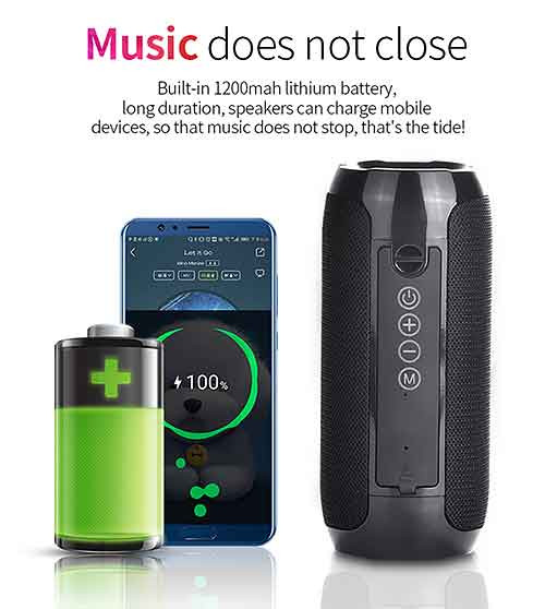 [HCM][BIG SALE 50%] Loa Bluetooth T&G 117 loa bluetooth loa bluetooth mini loa bluetooth cao cấp loa bluetooth mini giá rẻ - [HAKOCHI TECK]