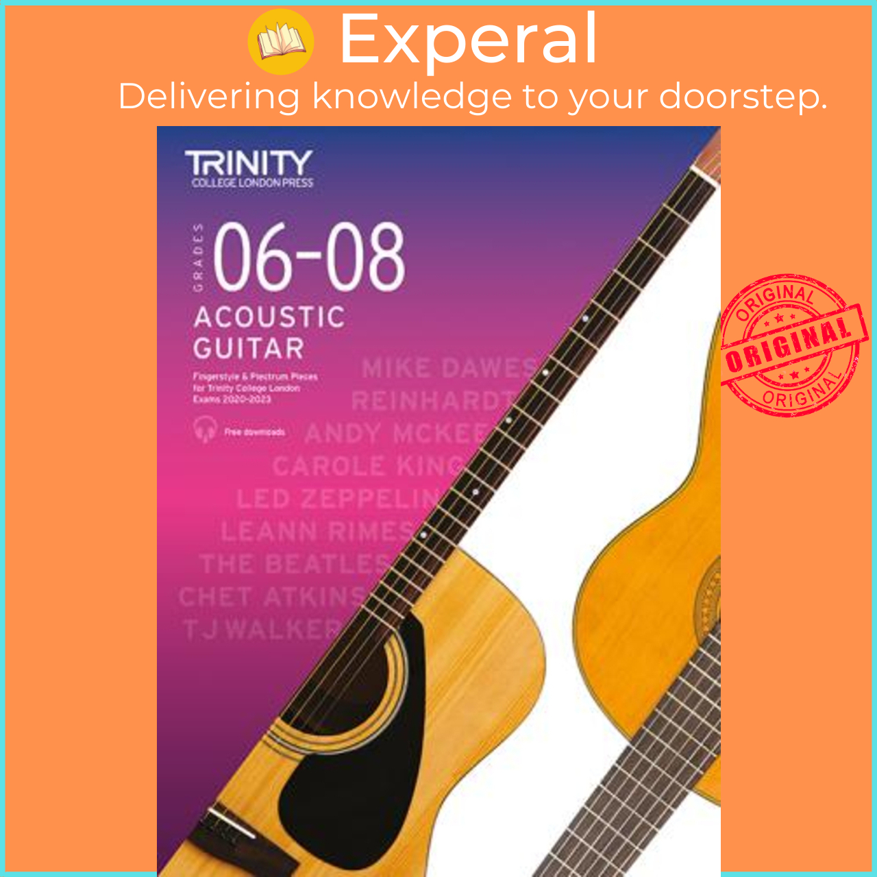 Trinity College London Acoustic Guitar Exam Pieces 2020 2023 Grades 6