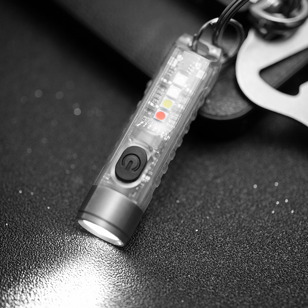 Đèn Pin LED Móc KHóa Đèn LED Mini Bỏ Túi Đèn Pin Khẩn Cấp Ngoài Trời