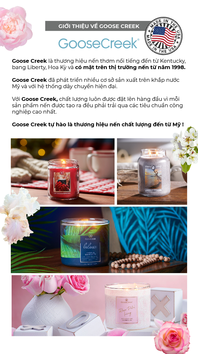 Nến hũ Goose Creek (680g) - Staying Home