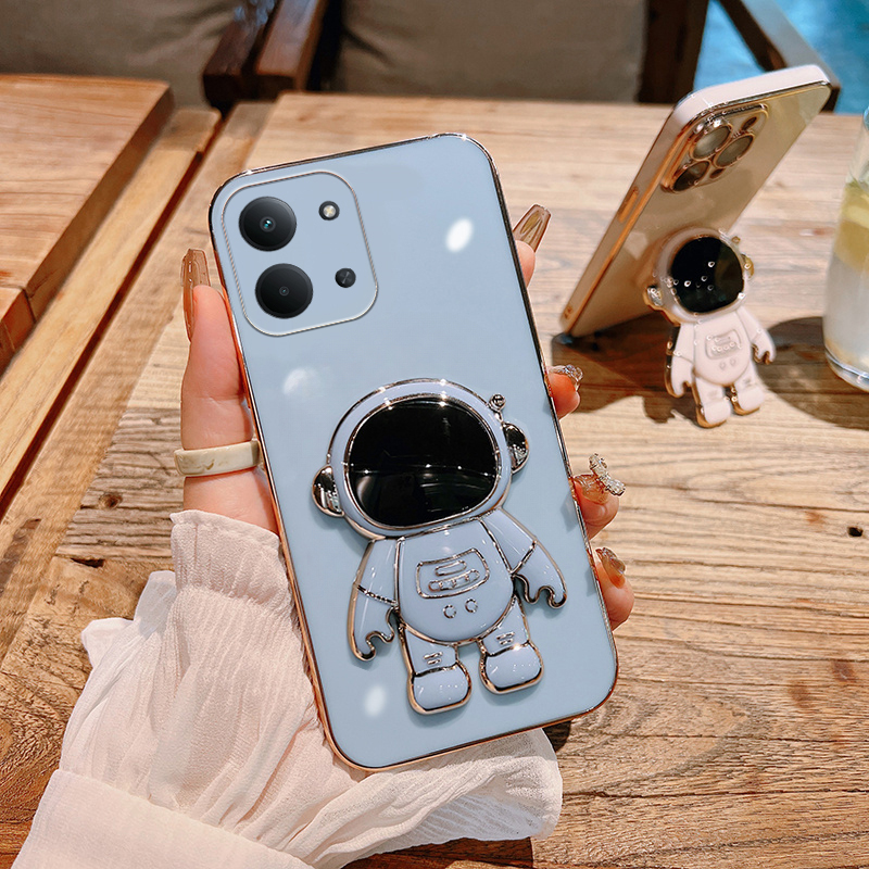 Spacemit Case New Phone case Redmi 15C Back cover Shining Astronaut Spaceman Bracket ...