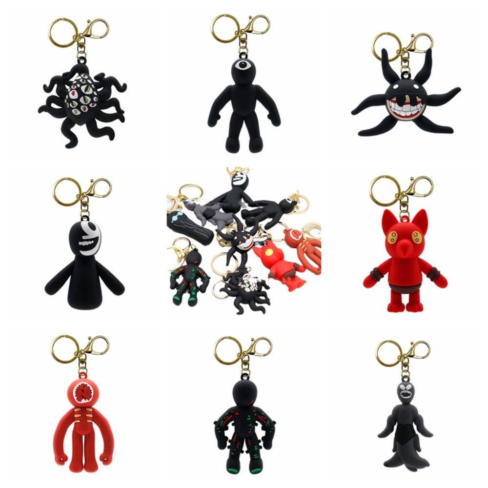 New Products Escape The Door Around The Two-dimensional Key Chain Doors  Roblox Figure Game Monster Doll Pendant The Best Gift - AliExpress