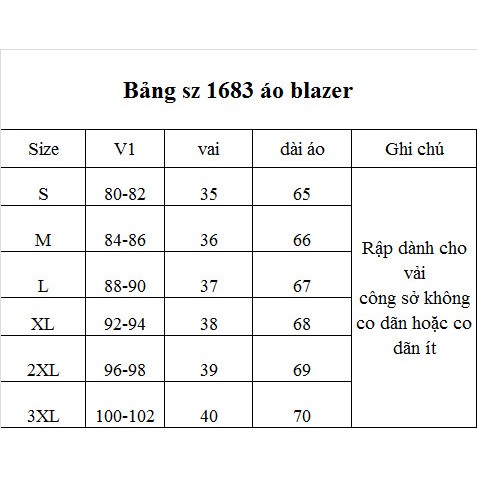 Rập giấy A0 mã 1683 - rập áo ( Giấy - không phải quần áo)