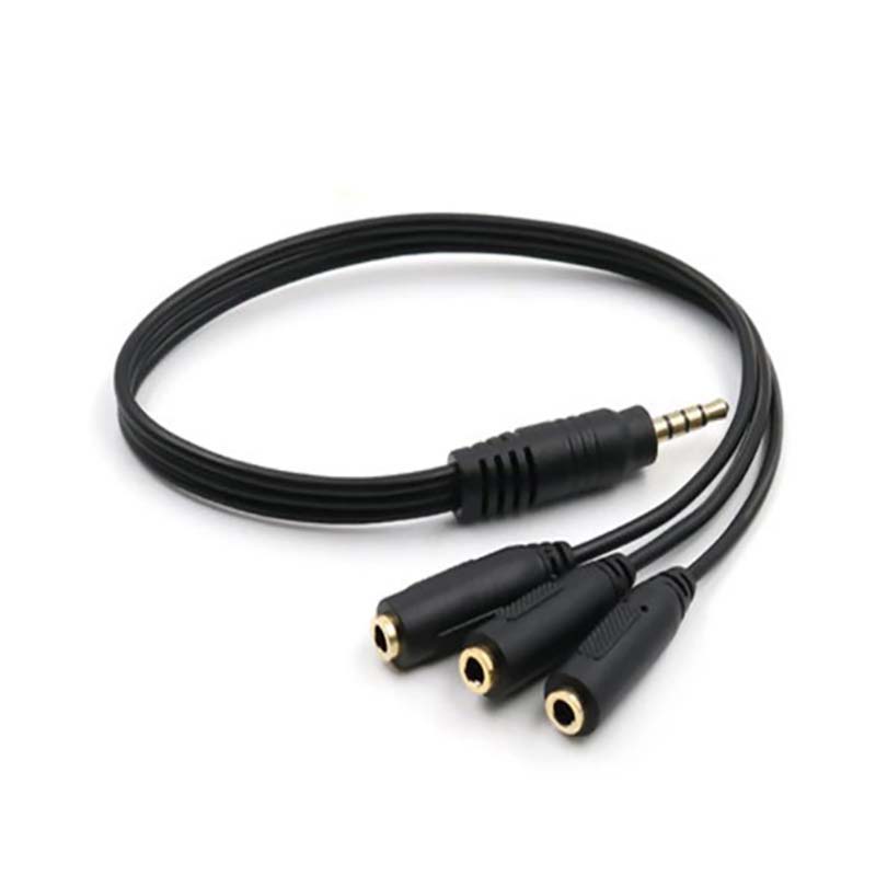 Aux Multi Headphone Earphone Audio Splitter Adapter 3.5mm Jack HUB Spliter Cable. 