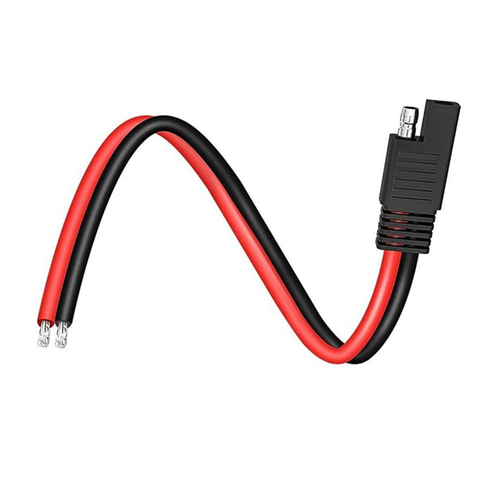 SAE Female Single Ended Extension Cable 18AWG SAE Quick Disconnect Plug Cable 15CM