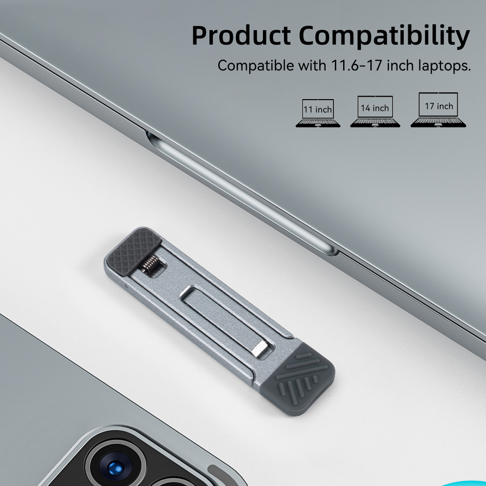 Kebigumei mini laptop xoay lật đứng máy tính xách tay di động hỗ trợ đế đui đèn có thể điều chỉnh Riser khung làm mát phổ quát cho máy tính xách tay máy tính bảng