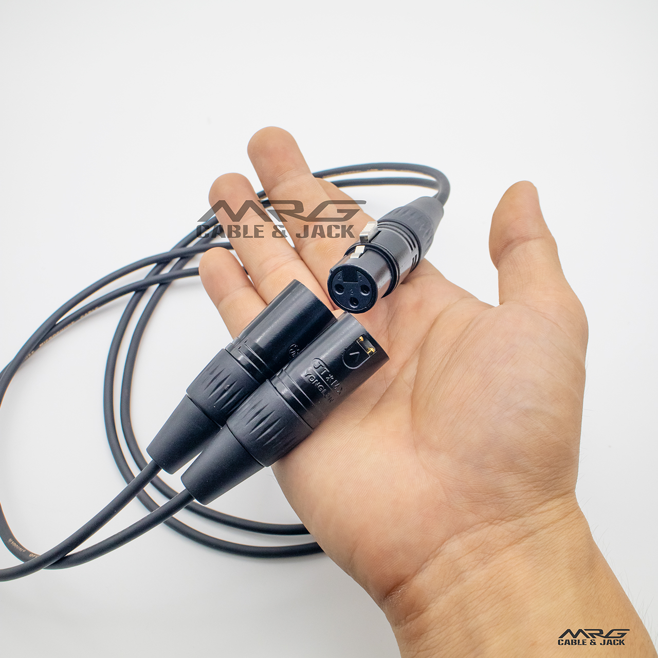 Dây canon cái ra 2 đầu canon đực