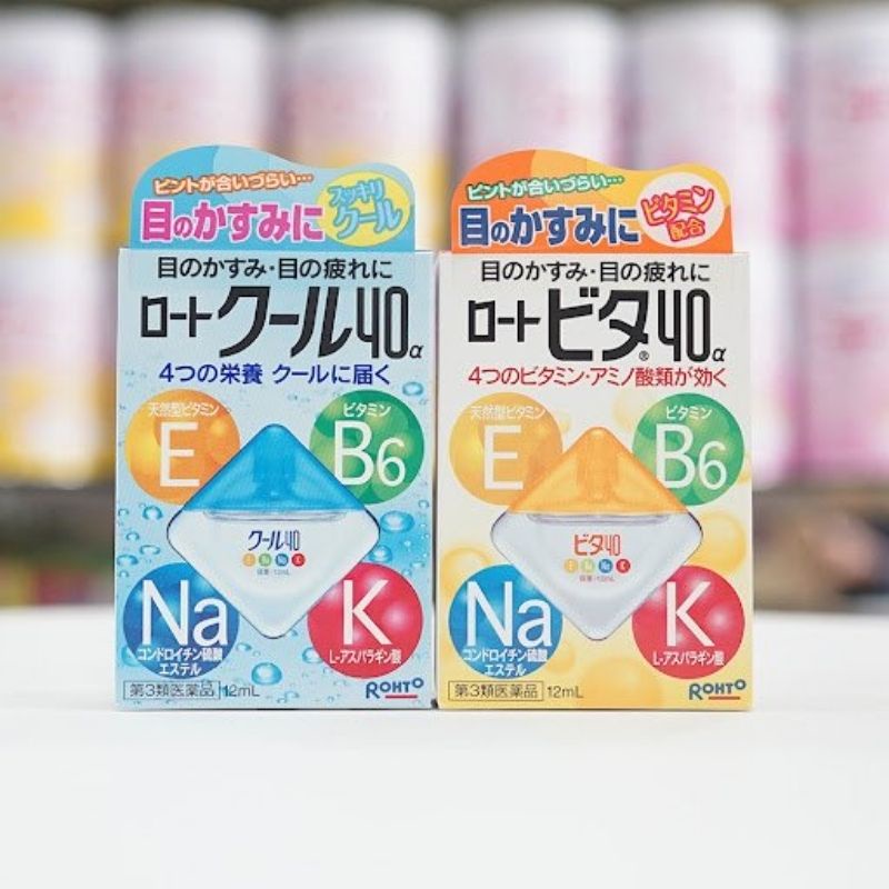 Nhỏ mắt Rohto Nhật Bản