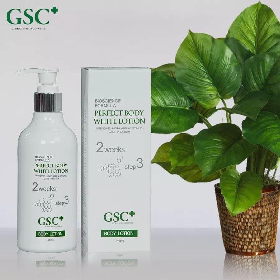 Kem dưỡng trắng body GSC 250ml