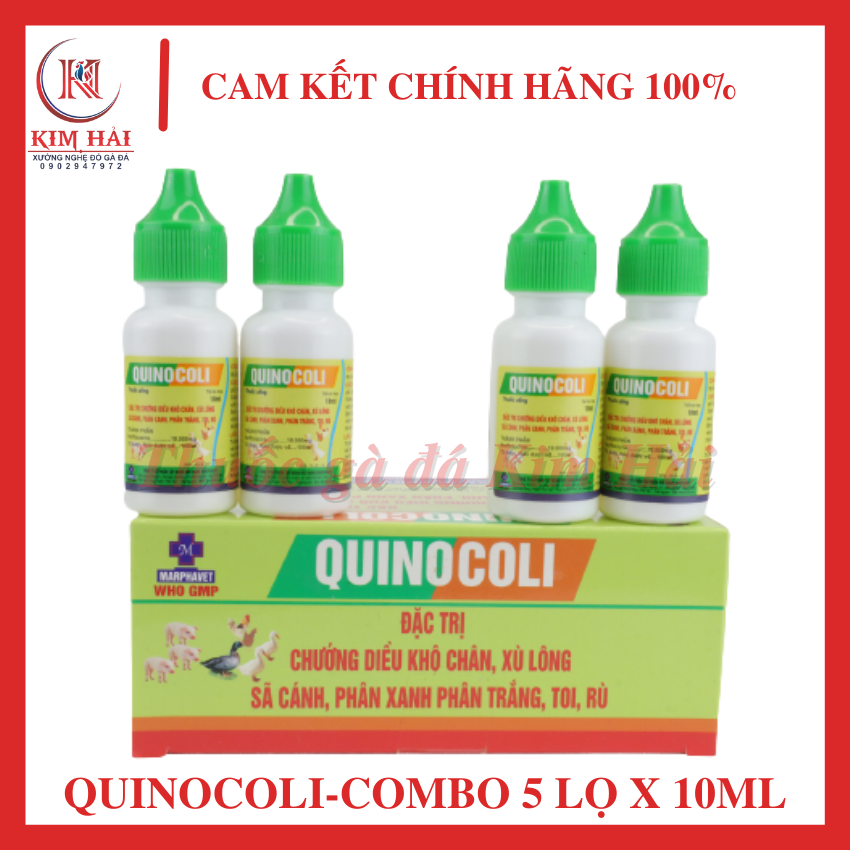 Quinocoli---Toi,rù,khô chân,sệ cánh,chướng diều,phân xanh phân trắng cho gà con,gà tơ hiệu quả.thuốc gà đá.